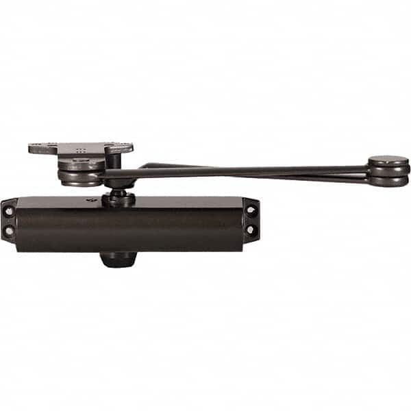 Stanley - Manual Dampers Type: Commercial Grade 1 Door Closer Closer Body Length: 10.0 (Decimal Inch) - Benchmark Tooling