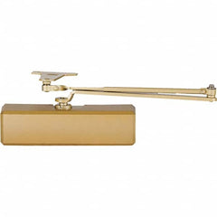 Stanley - Manual Dampers Type: Commercial Grade 1 Door Closer Closer Body Length: 10.0 (Decimal Inch) - Benchmark Tooling