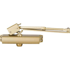 Stanley - Manual Dampers Type: Commercial Grade 1 Door Closer Closer Body Length: 10.0 (Decimal Inch) - Benchmark Tooling