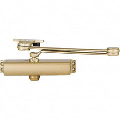 Stanley - Manual Dampers Type: Commercial Grade 1 Door Closer Closer Body Length: 10.0 (Decimal Inch) - Benchmark Tooling