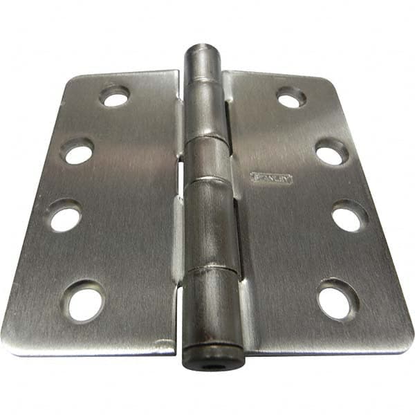 Stanley - 4" Long x 4" Wide Grade 1 Steel Full Mortise Commercial Hinge - Benchmark Tooling