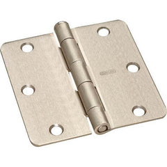 Stanley - 3-1/2" Long x 3-1/2" Wide Grade 2 Steel Full Mortise Commercial Hinge - Benchmark Tooling