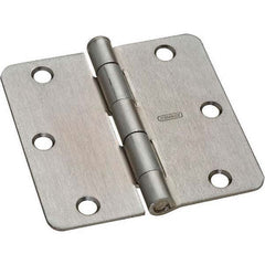 Stanley - 3-1/2" Long x 3-1/2" Wide Grade 2 Steel Full Mortise Commercial Hinge - Benchmark Tooling