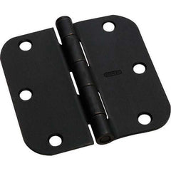 Stanley - 3-1/2" Long x 3-1/2" Wide Grade 2 Steel Full Mortise Commercial Hinge - Benchmark Tooling