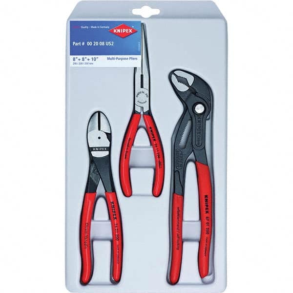 Knipex - Plier Sets Set Type: Assortment Number of Pieces: 3 - Benchmark Tooling