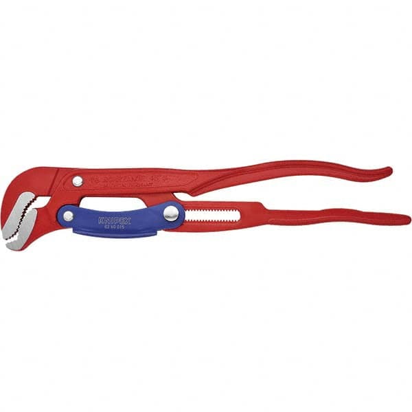 Knipex - Pipe Wrenches Type: Adjustable Maximum Pipe Capacity (Inch): 2-3/8 - Benchmark Tooling