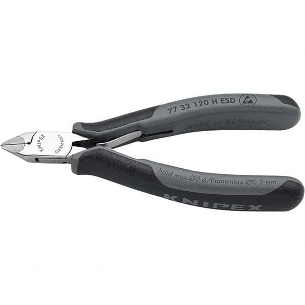 Knipex - Cutting Pliers Type: Electronics Diagonal Cutters Insulated: NonInsulated - Benchmark Tooling