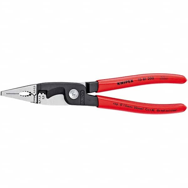 Knipex - Cutting Pliers Type: Electrician Pliers Insulated: NonInsulated - Benchmark Tooling