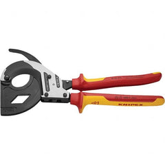 Knipex - Cutting Pliers Type: Cable Cutter Insulated: Insulated - Benchmark Tooling