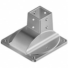 FATH - 150.11mm Wide, 3.94" High, Floor Mount Base Plates - Benchmark Tooling