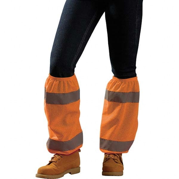 OccuNomix - Size Universal Hi-Viz Orange Polyester Hi-Visibility Leggings - Benchmark Tooling