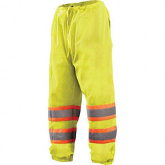 OccuNomix - Size S/M Hi-Viz Yellow Polyester Hi-Visibility Pants - Benchmark Tooling