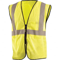 OccuNomix - Size 4X/5X L Hi-Vis Yellow Mesh General Purpose High Visibility Vest - Benchmark Tooling