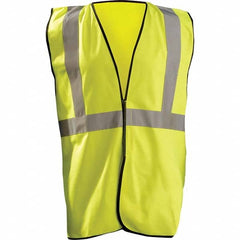 OccuNomix - Size S/M Hi-Vis Yellow Solid General Purpose High Visibility Vest - Benchmark Tooling