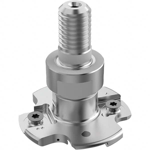 Seco - Combimaster Connection, 3/16" Cutting Width, 0.4449" Depth of Cut, 1-1/2" Cutter Diam, 4 Tooth Indexable Slotting Cutter - Benchmark Tooling