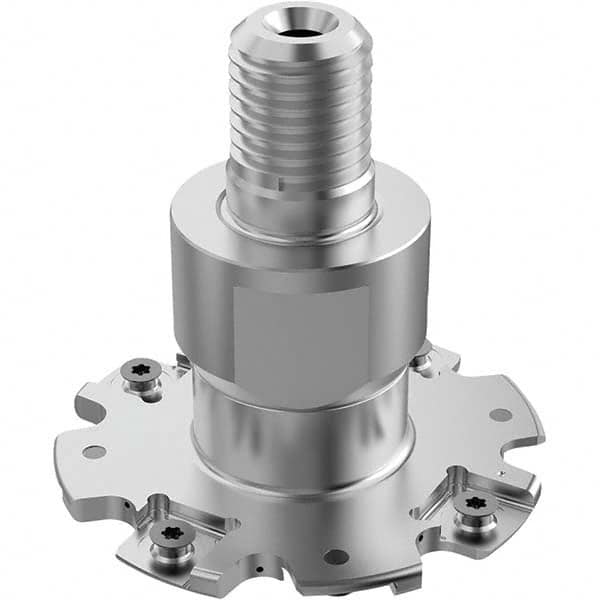 Seco - Combimaster Connection, 5/32" Cutting Width, 0.7047" Depth of Cut, 2-1/2" Cutter Diam, 8 Tooth Indexable Slotting Cutter - Benchmark Tooling