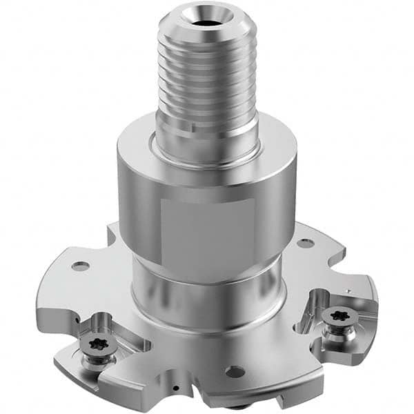 Seco - Combimaster Connection, 6mm Cutting Width, 17.6mm Depth of Cut, 63mm Cutter Diam, 6 Tooth Indexable Slotting Cutter - Benchmark Tooling