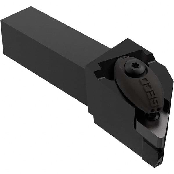 Seco - Left Hand -6.3° Negative Rake Indexable Turning Toolholder - Benchmark Tooling