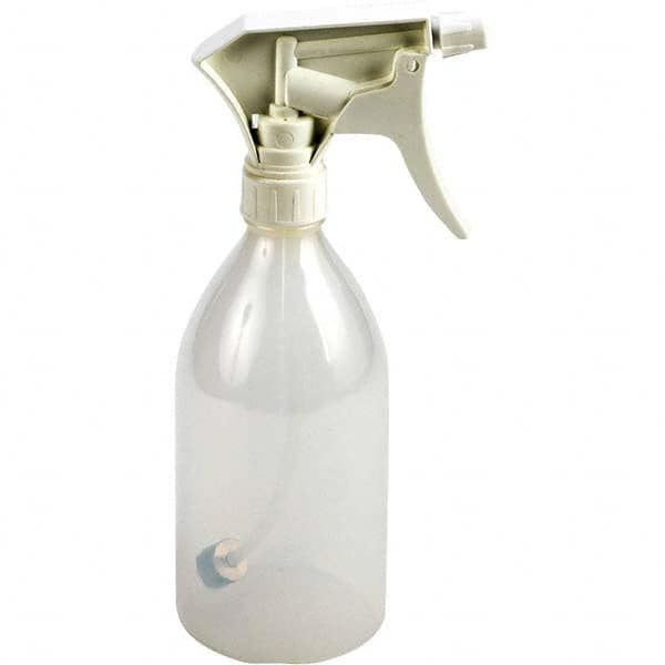 16 oz Spray Bottle White, Polyethylene, Propropylene