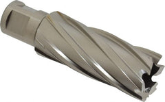 Hougen - 0.9843" Cutter Diam x 50mm Deep High Speed Steel Annular Cutter - Benchmark Tooling