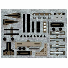 Phillips Precision - CMM Clamps Stud Thread Size: 1/4-20 Stud Length (Decimal Inch): 20 - Benchmark Tooling