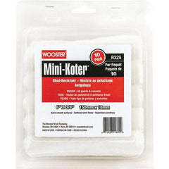 Wooster Brush - Paint Roller Covers   Type: Mini Roller    Nap Size (Inch): 3/8 - Benchmark Tooling