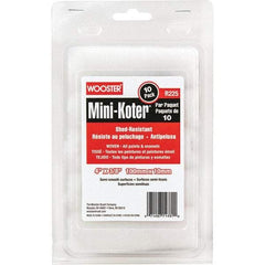 Wooster Brush - Paint Roller Covers   Type: Mini Roller    Nap Size (Inch): 3/8 - Benchmark Tooling