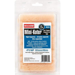 Wooster Brush - Paint Roller Covers   Type: Mini Roller    Nap Size (Inch): 1/2 - Benchmark Tooling