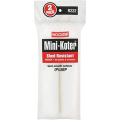 Wooster Brush - Paint Roller Covers   Type: Mini Roller    Nap Size (Inch): 3/8 - Benchmark Tooling