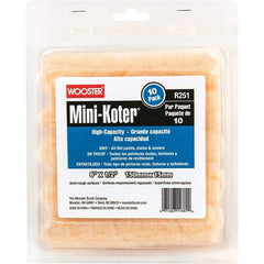Wooster Brush - Paint Roller Covers   Type: Mini Roller    Nap Size (Inch): 1/2 - Benchmark Tooling