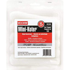Wooster Brush - Paint Roller Covers   Type: Mini Roller    Nap Size (Inch): 1/2 - Benchmark Tooling