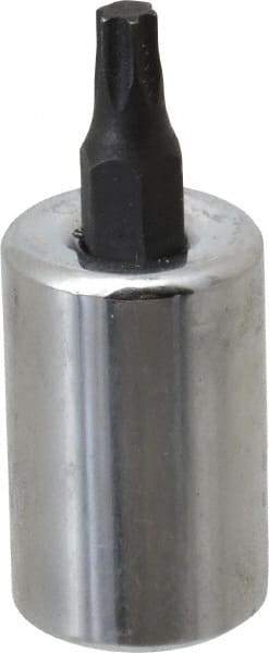 Proto - 3/8" Drive, T25 Torx Bit Socket - 1-23/32" OAL, 5/8" Bit Length - Benchmark Tooling
