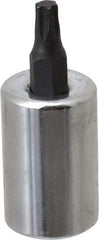 Proto - 3/8" Drive, T25 Torx Bit Socket - 1-23/32" OAL, 5/8" Bit Length - Benchmark Tooling