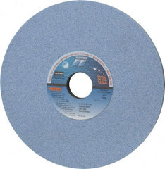 Norton - 8" Diam x 1-1/4" Hole x 1/2" Thick, I Hardness, 60 Grit Surface Grinding Wheel - Ceramic, Type 1, Medium Grade, 3,600 Max RPM, Vitrified Bond, No Recess - Benchmark Tooling