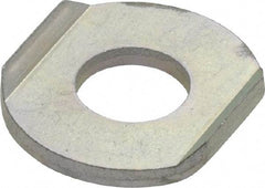 De-Sta-Co - Zinc Plated, Carbon Steel, Flanged Washer for 1/2" Diam Clamp Spindle - 1/2-13 Thread, 0.53" Hole Diam, 1.26" Overall Diam, 0.91" Between Flanges - Benchmark Tooling