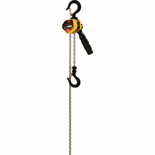 Ingersoll-Rand - Manual Hoists-Chain, Rope & Strap   Type: Lever    Lifting Material: Chain - Benchmark Tooling