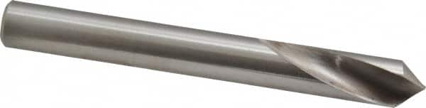 Keo - 3/8" Body Diam, 90°, 3-1/8" OAL, High Speed Steel Spotting Drill - Benchmark Tooling