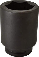 Proto - 1-1/2" Drive 3-1/8" Deep Impact Socket - 6 Points, 6-3/8" OAL - Benchmark Tooling