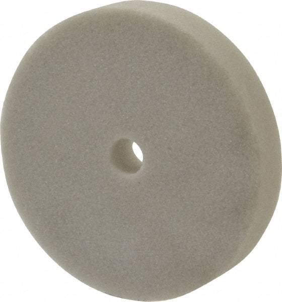 Norton - 60 Grit Aluminum Oxide Type 1 Internal Grinding Wheel - 3" Diam x 3/8" Hole x 1/2" Thick, 10,825 Max RPM, Type 1 Medium Grade, J Hardness, Vitrified Bond, No Recess