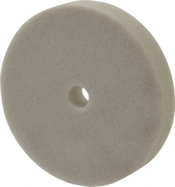 Norton - 60 Grit Aluminum Oxide Type 1 Internal Grinding Wheel - 3" Diam x 3/8" Hole x 1/2" Thick, 10,825 Max RPM, Type 1 Medium Grade, J Hardness, Vitrified Bond, No Recess - Benchmark Tooling