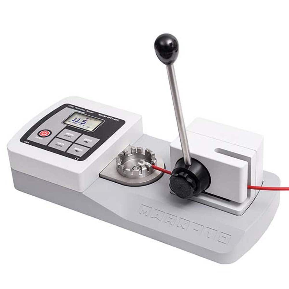 Mark-10 - Tension & Compression Force Gage Accessories Type: Wire Crimp Pull Tester Capacity (Lb.): 200.00 - Benchmark Tooling