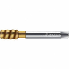 Walter-Prototyp - M16x2.00 DIN 2174 6HX 15.140 Thread Limit Semi-Bottoming Thread Forming Tap - Powdered Metal High Speed Steel, TiN Finish, 110mm OAL, 20mm Thread Length, Right Hand Thread, Series TC420 - Benchmark Tooling
