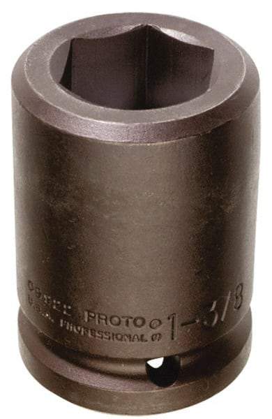 Proto - #5 Spline Drive, 2-5/8" Socket, Impact Socket - 6 Points, 4-1/2" OAL - Benchmark Tooling