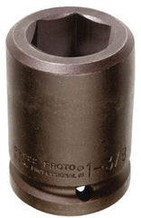 Proto - #5 Spline Drive, 2-5/8" Socket, Impact Socket - 6 Points, 4-1/2" OAL - Benchmark Tooling