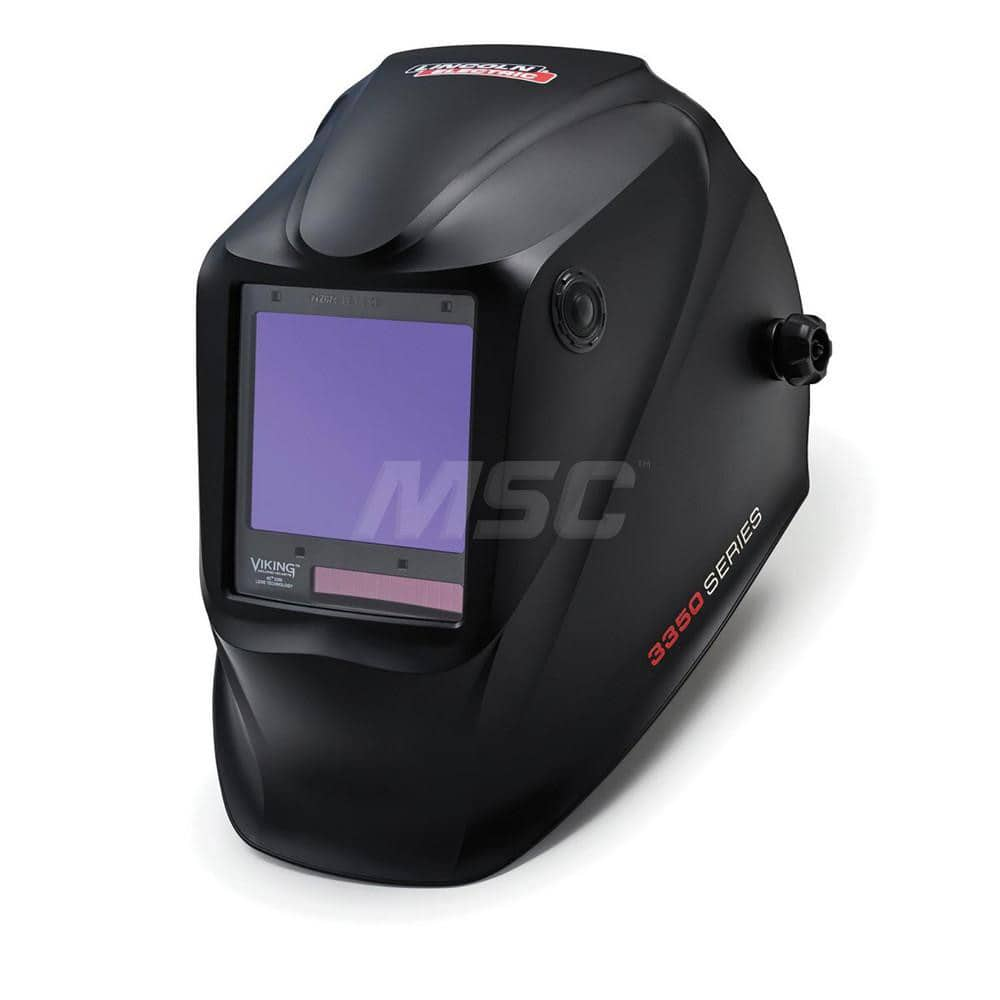 Welding Helmet: Black, Nylon, Shade 5 to 13, Ratchet Adjustment