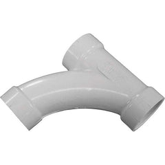Jones Stephens - Drain, Waste & Vent Pipe Fittings Type: Long Turn Tee Wye Fitting Size: 1-1/2 (Inch) - Benchmark Tooling
