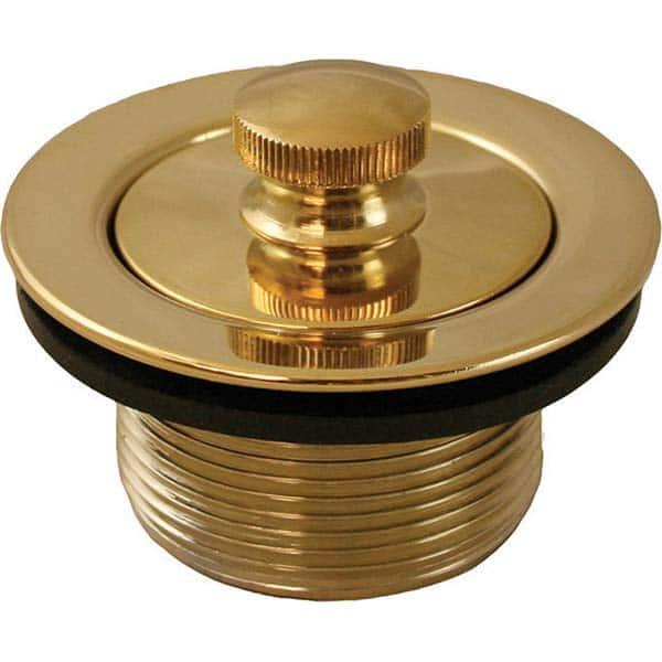 Jones Stephens - Shower Heads & Accessories Type: Bath Drain Finish/Coating: Polished Brass - Benchmark Tooling