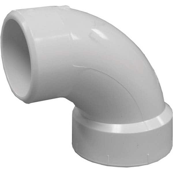 Jones Stephens - Plastic Pipe Fittings Type: Street Elbow Fitting Size: 4 (Inch) - Benchmark Tooling