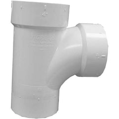 Jones Stephens - Drain, Waste & Vent Pipe Fittings Type: Sanitary Tee Street Fitting Size: 4 (Inch) - Benchmark Tooling