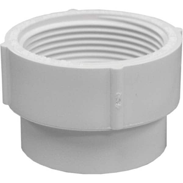 Drain, Waste & Vent Pipe Fittings; Type: Fitting Cleanout Adapter; Fitting Size: 4 in; Material: PVC; Material: PVC; End Connection: Spig x FIPT; Fitting Type: Fitting Cleanout Adapter; Fitting Size: 4 in; Material: PVC